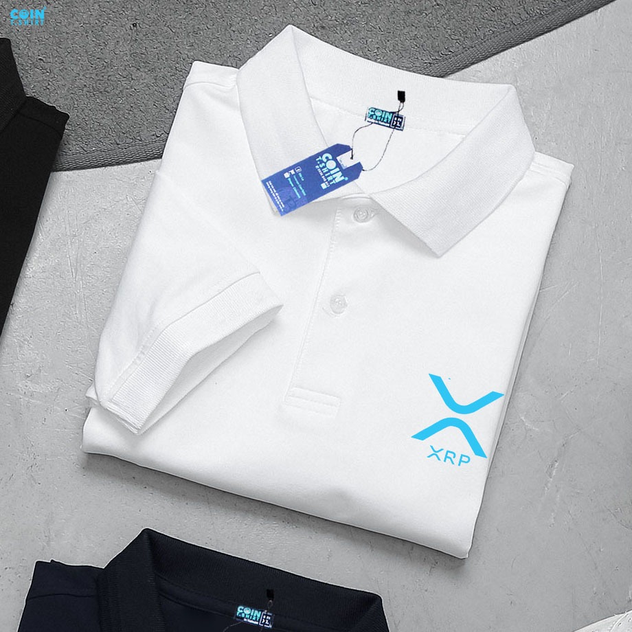 เสื้อคอเต่า XRP เสื้อ+หมวกคอมโบ Binance, Bitcoin, ETH, BTC, OKX, Cardano, Ada