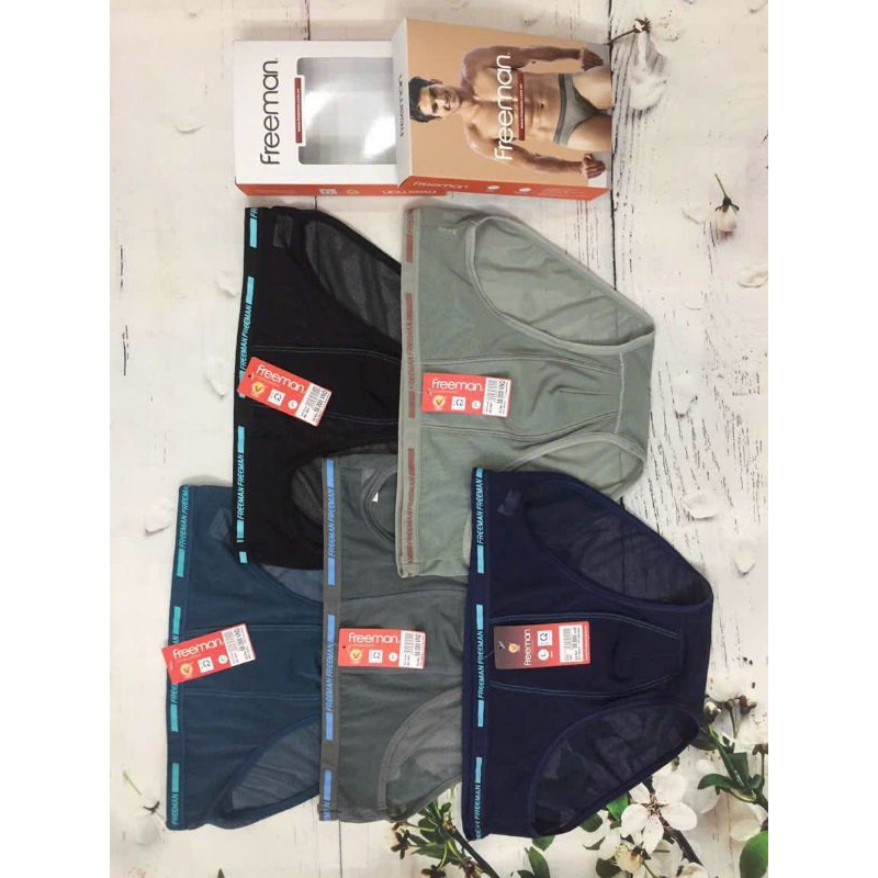 MS:6041,กางเกงชั้นในตาข่าย ยี่ห้อ Freeman ของแท้