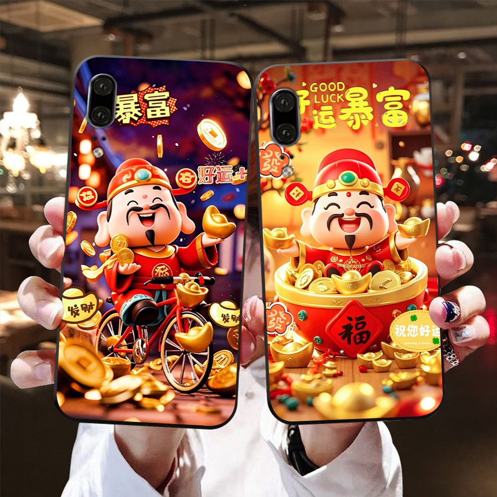 เคส Huawei p20 / huawei p20 lite พิมพ์ลายเทพเจ้าแห่งความมั่งคั่ง