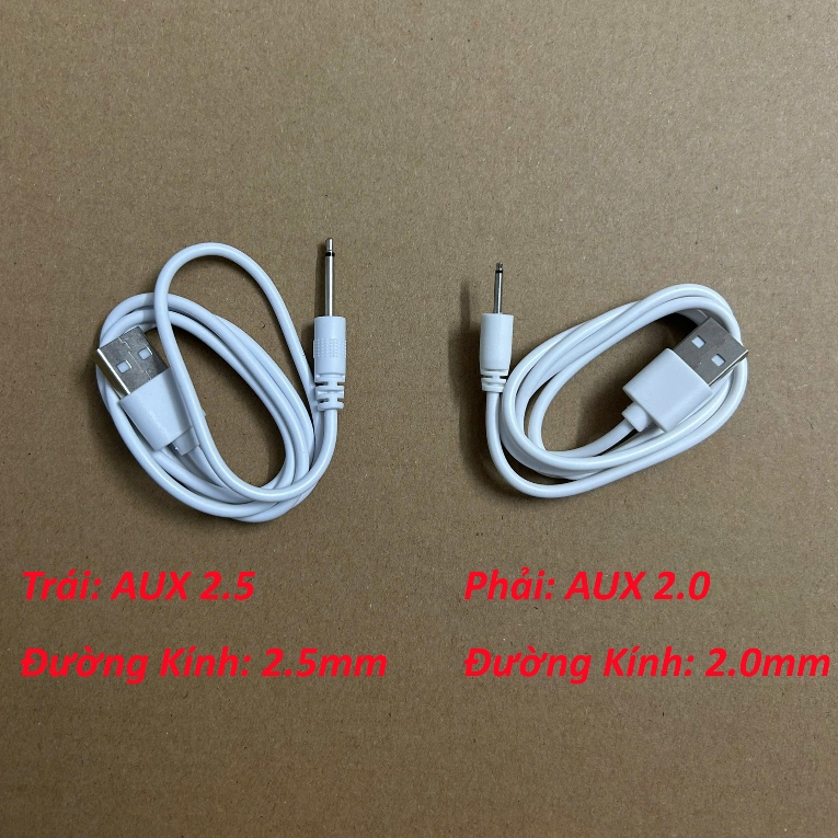 [อุปกรณ์เสริม 2.5 AUX / 2.0 AUX]สายชาร์จ USB เป็น AUX Universal USB