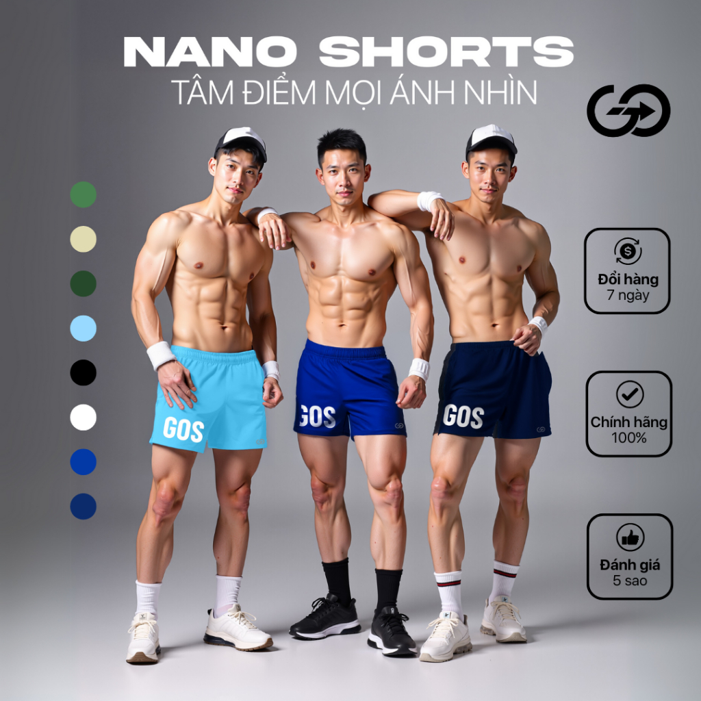 Gos Nano E1 กางเกงกีฬาผู้ชาย