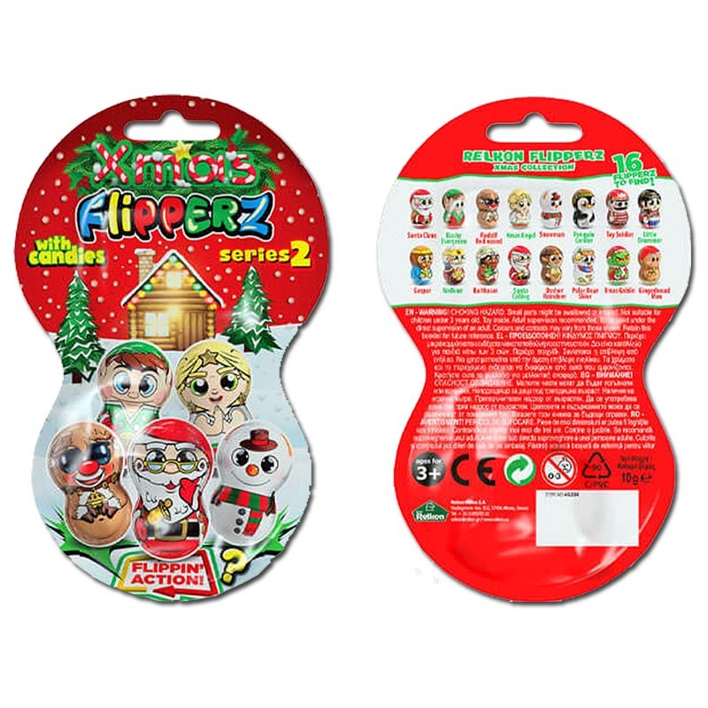 Flipperz Xmas Series 2 Flipping Toy Candy