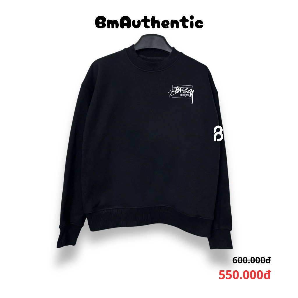 [HIGH QUALITY] เสื้อกันหนาว Stussy Minimal Box - BM Authentic