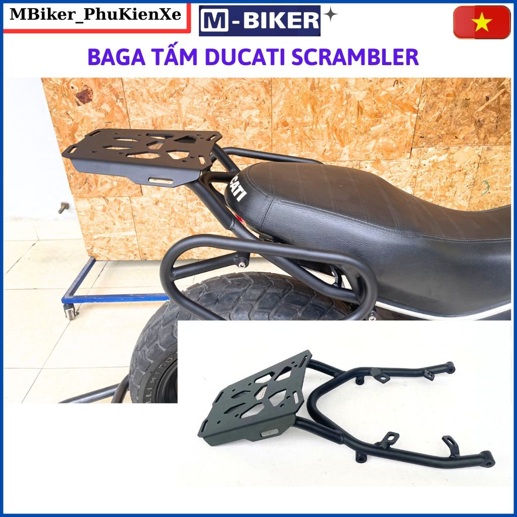 Baga ducati scrambler, baga ducati, พอร์ตหลัง ducati, mbiker ของแท้