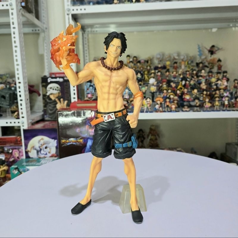 [ของแท้] One Piece Portgas D Ace Ichiban Kuji Kyoudai no Kizuna Figure - Bandai - Ace Ichiban - โปรด