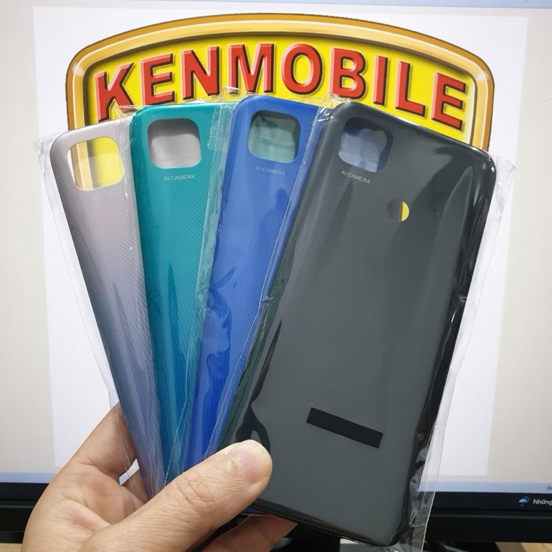 เคสที่รองรับสําหรับ XM Redmi 9A / Redmi 9C พร้อมถาดซิม, ปุ่มและกระจก Cam, ประเภท 1