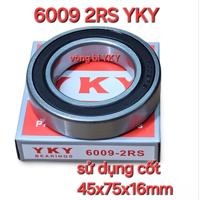 แบริ่ง 6009 2RS YKY (แกนกลาง 45x75x16mm) ซื้อจํานวนมาก