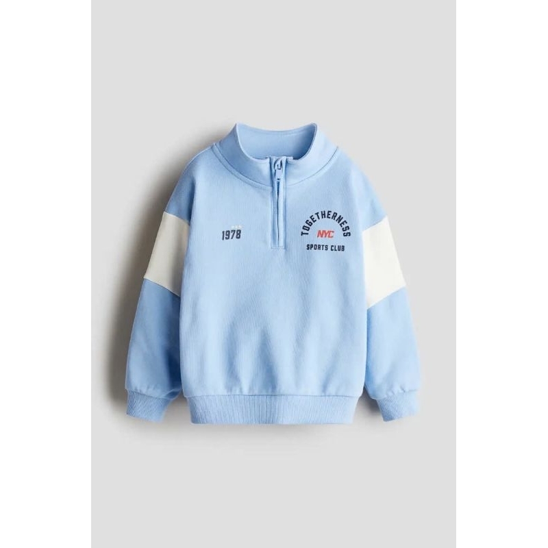 เสื้อเชิ้ตแขนยาวคอเต่า H&M HM สําหรับเด็กอายุ 6-10 ปี