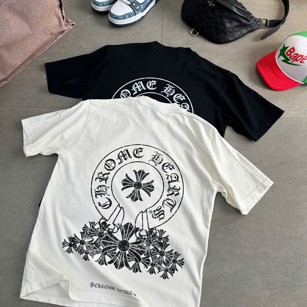 เสื้อยืดยุโรป Chrome Hearts