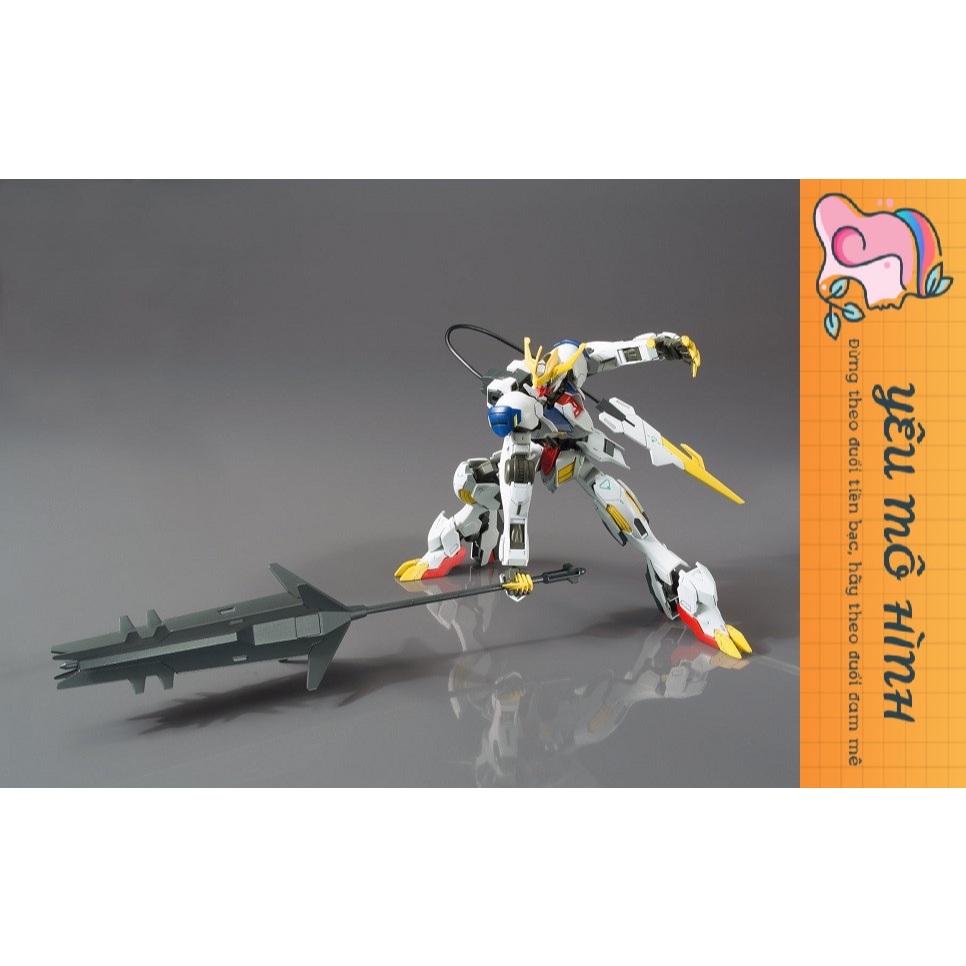 กันดั้ม HG IBO Barbatos Lupus Rex มาพร้อมฐานแสดง