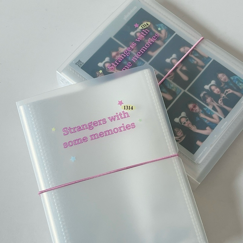 PHOTOBOOTH ALBUM 120 PHOTOS, PHOTOBOOTH PHOTOSTRIP, 4CUT PHOTOS 5x15 ซม. 10x15 ซม. อัลบั้มมุมลาบุรี