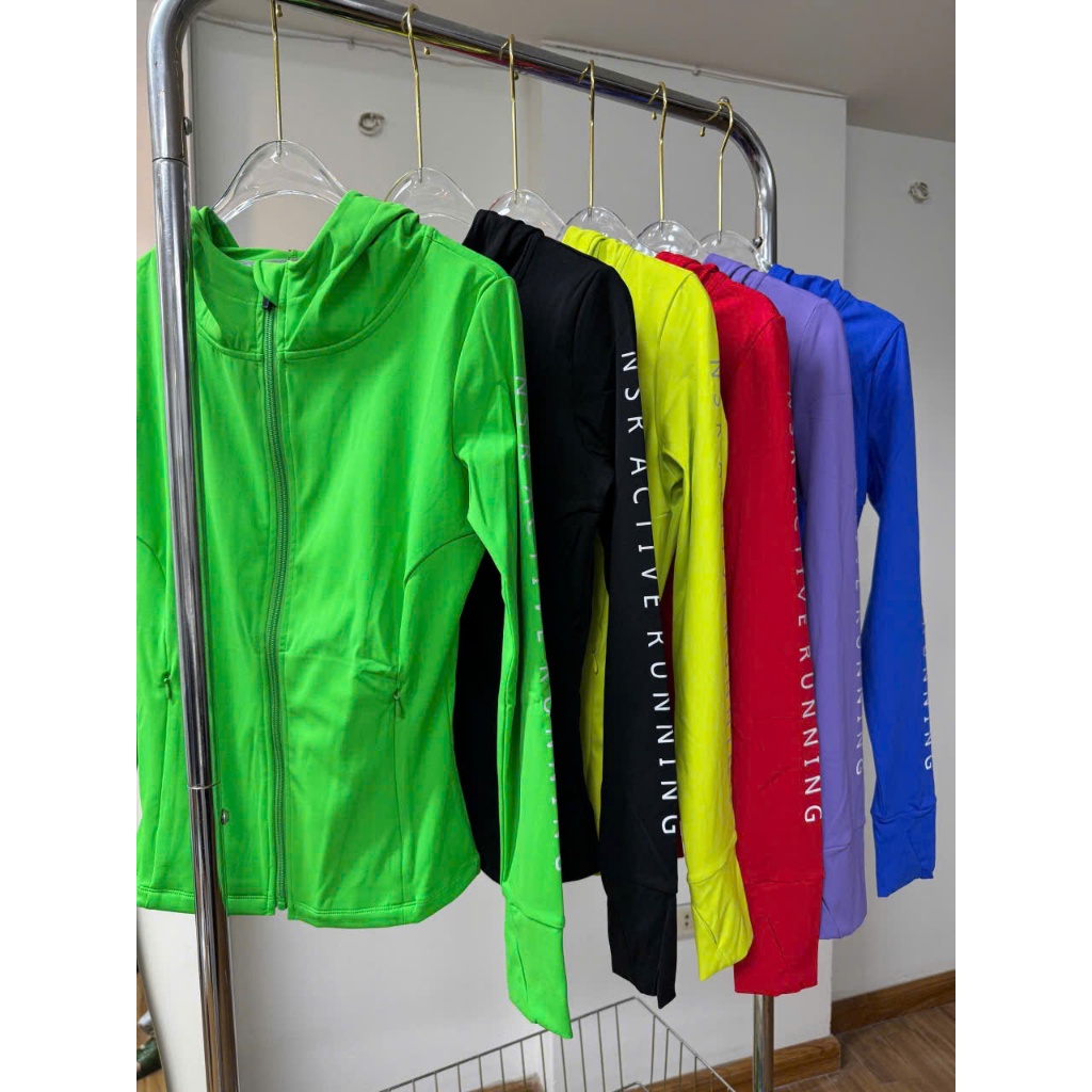 เสื้อแจ็คเก็ตมีฮู้ดกีฬา Cosleaf