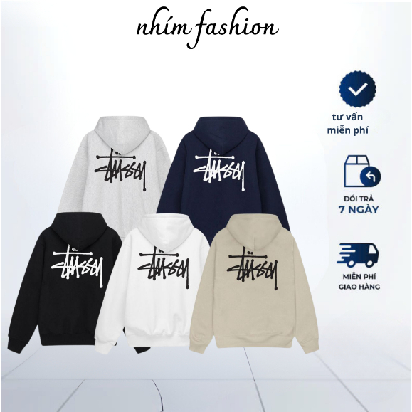 เสื้อฮู้ดพิมพ์ลายลายเซ็นหลวม ไม่จํากัดเพศ ในผ้าสักหลาดผ้าฝ้ายคุณภาพสูง