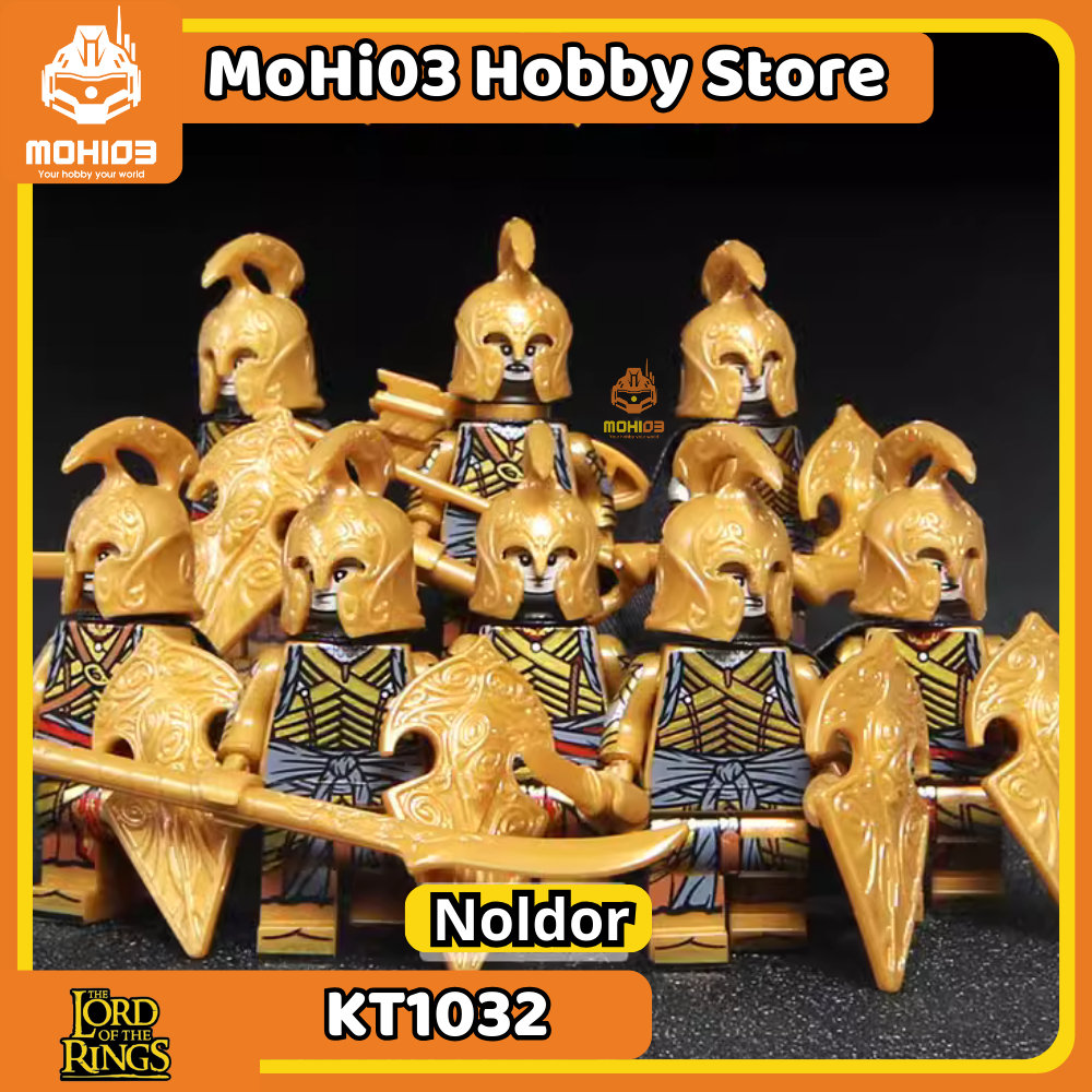Elf Noldor KT1032 The Lord Of The Rings Minifigure Model Lord Of The Rings - Mohi03