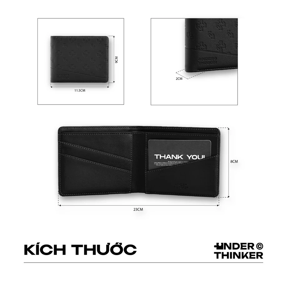 กระเป๋าสตางค์หนัง PU Monogram VASTY แนวนอน thumbnail 9