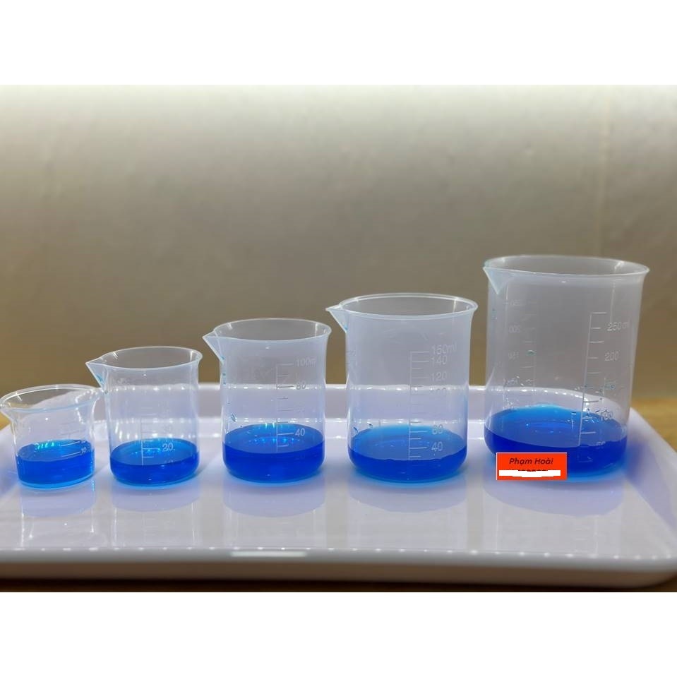 ถ้วยตวงผสมบัณฑิตพลาสติก 25ml, 50ml, 100ml, 150ml, 250ml ถ้วยตวง