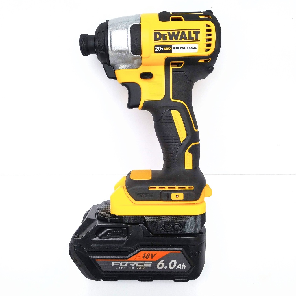 อะแดปเตอร์แบตเตอรี่ AEG RID 18v สําหรับ DEWALT 20v (ไม่รวมเครื่องและแบตเตอรี่)
