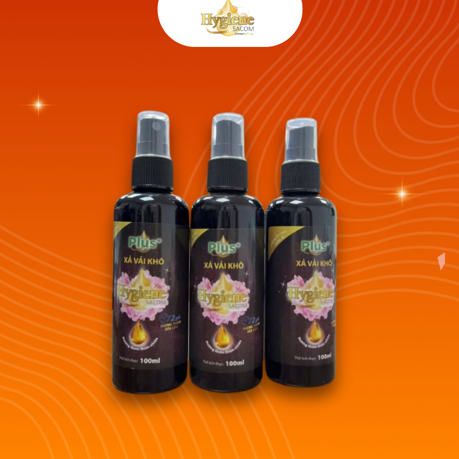 HYGIENE DRY FABRIC SOFTENER - DRY CLOTHING FRAGRANCE SPRAY 100 ML