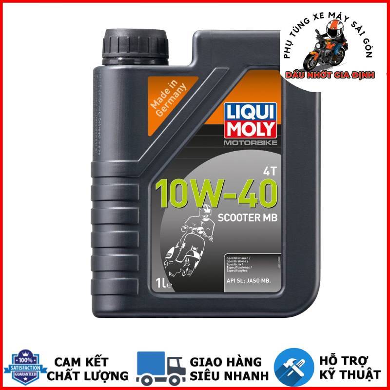 LIQUI MOLY 4T SCOOTER MB 10W40 น้ํามัน SCOOTER 1 ลิตร นําเข้าจากเยอรมัน
