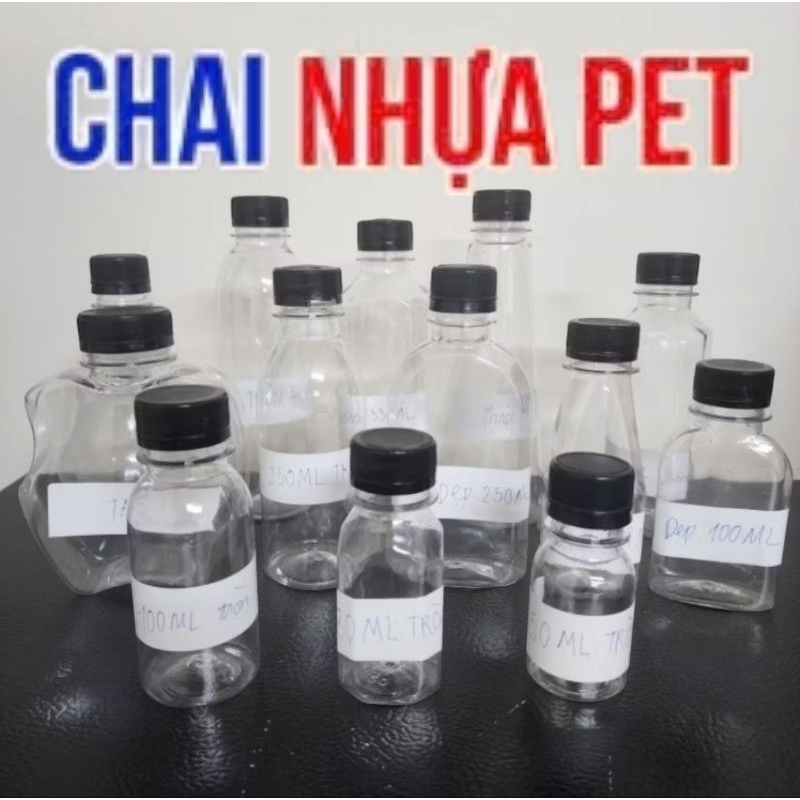 ขวดพลาสติกสําหรับสัตว์เลี้ยงพร้อมฝาเกลียว 50ml/100ml/150ml/250ml/300ml/330ml, ขวดพลาสติกหลายดีไซน์