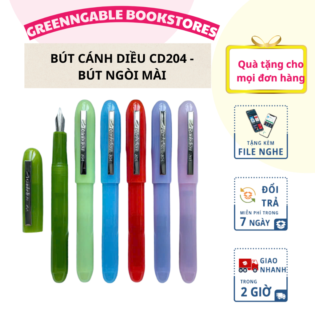 KITE PEN CD204-CD106 - โมเดลปากกา SHARP NIB ใหม่