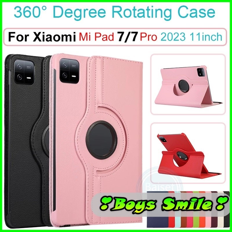 เคสหนังหมุนได้ 360 องศาสําหรับ Xiaomi Pad 7 Pro, Mipad7 Mipad 7 pro Case 11.2