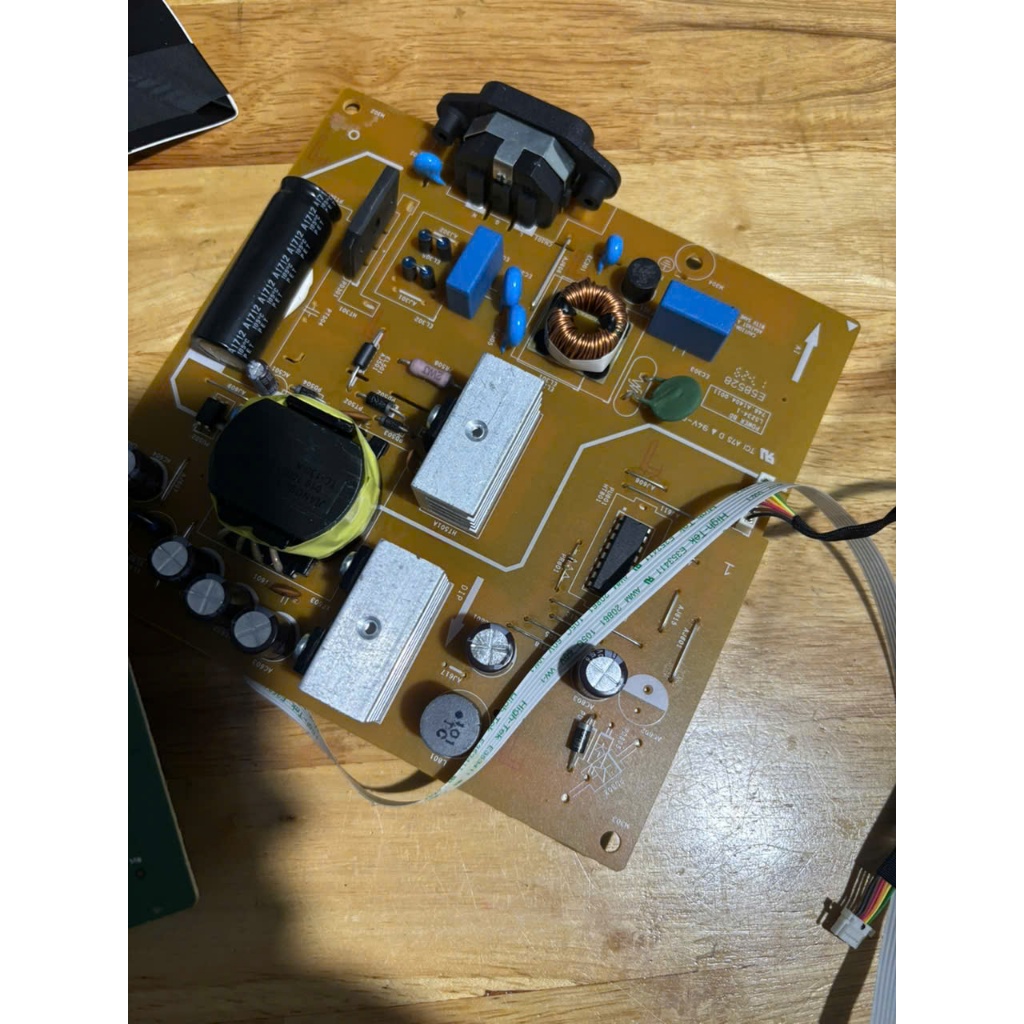 บอร์ดไฟ+เครื่องเสียง dell U2417H