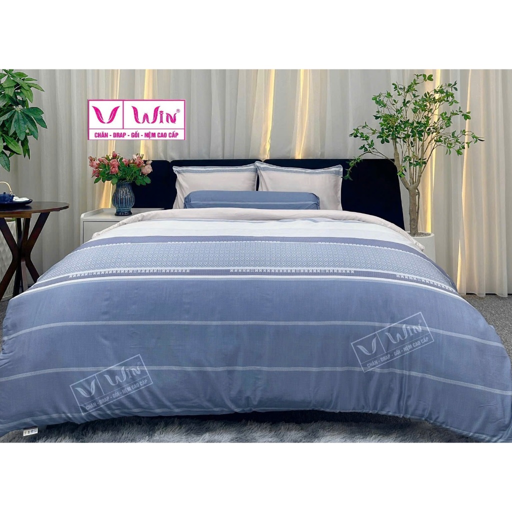 ของแท้ THANG LOI - ชุดเครื่องนอน Tencel ไร้ริ้วรอยระดับพรีเมียม Super Win D31