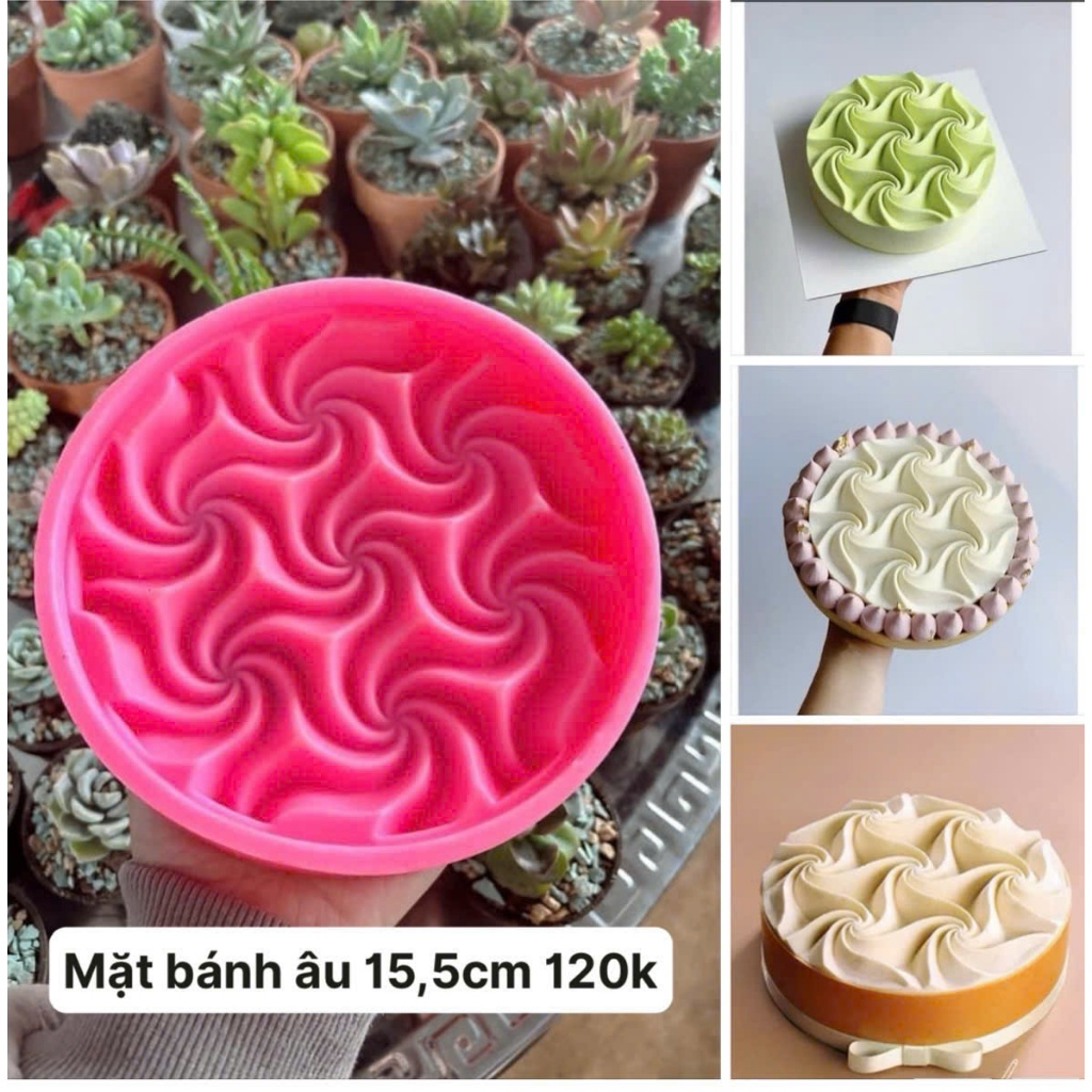 แม่พิมพ์ซิลิโคน Hong Pat สําหรับสร้างรูปหน้าเกลียว - K88