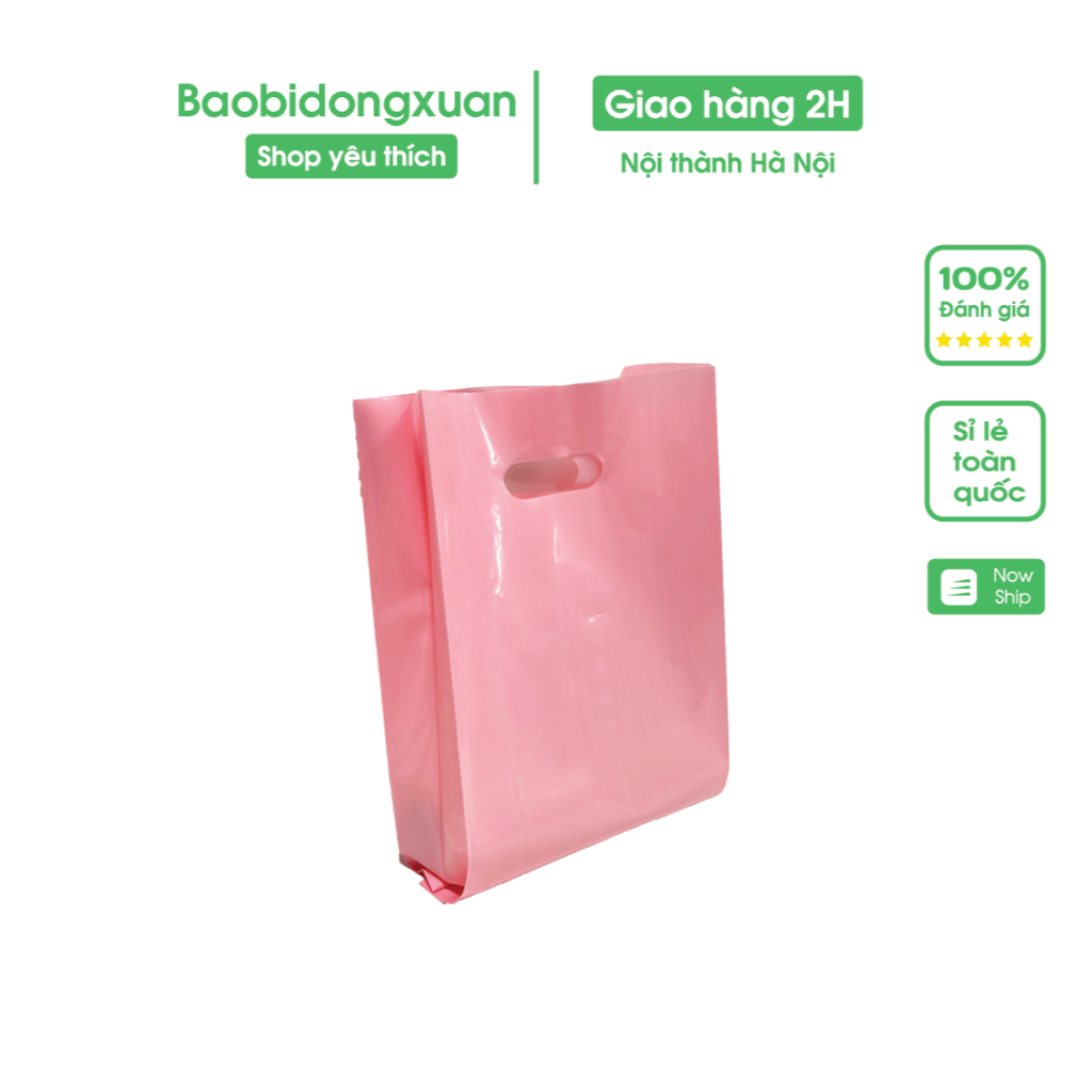 [GET PRINTED BAGS] 1KG PINK PASTEL PP BAG หนา ยืดหยุ่น สําหรับเครื่องสําอาง เสื้อผ้า CHEAP PACKAGING