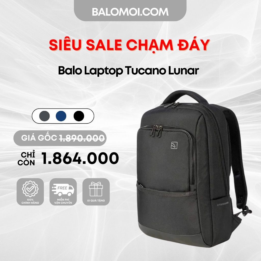 กระเป๋าเป้แล็ปท็อป Tucano Lunar