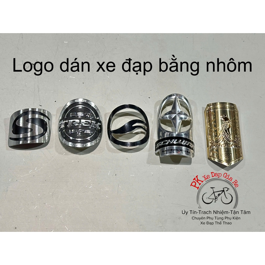 สติ๊กเกอร์ตกแต่งกรอบจักรยานโลหะ, สติ๊กเกอร์โลโก้จักรยานสําหรับตกแต่งหัวจักรยาน, สติ๊กเกอร์โลโก้แบรนด์รถ