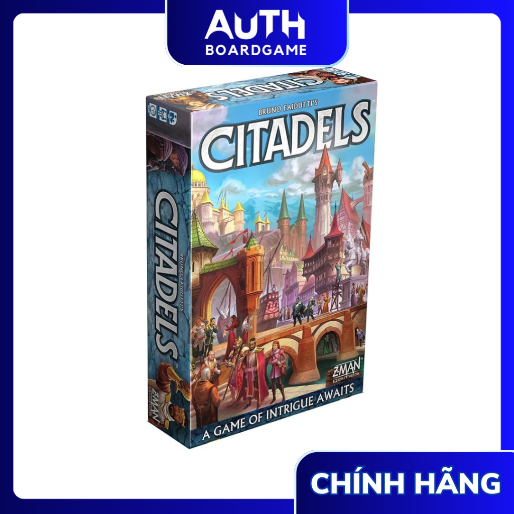 [ของแท้] เกมกระดาน Citadels - เกมกระดานอาคาร Strategy City