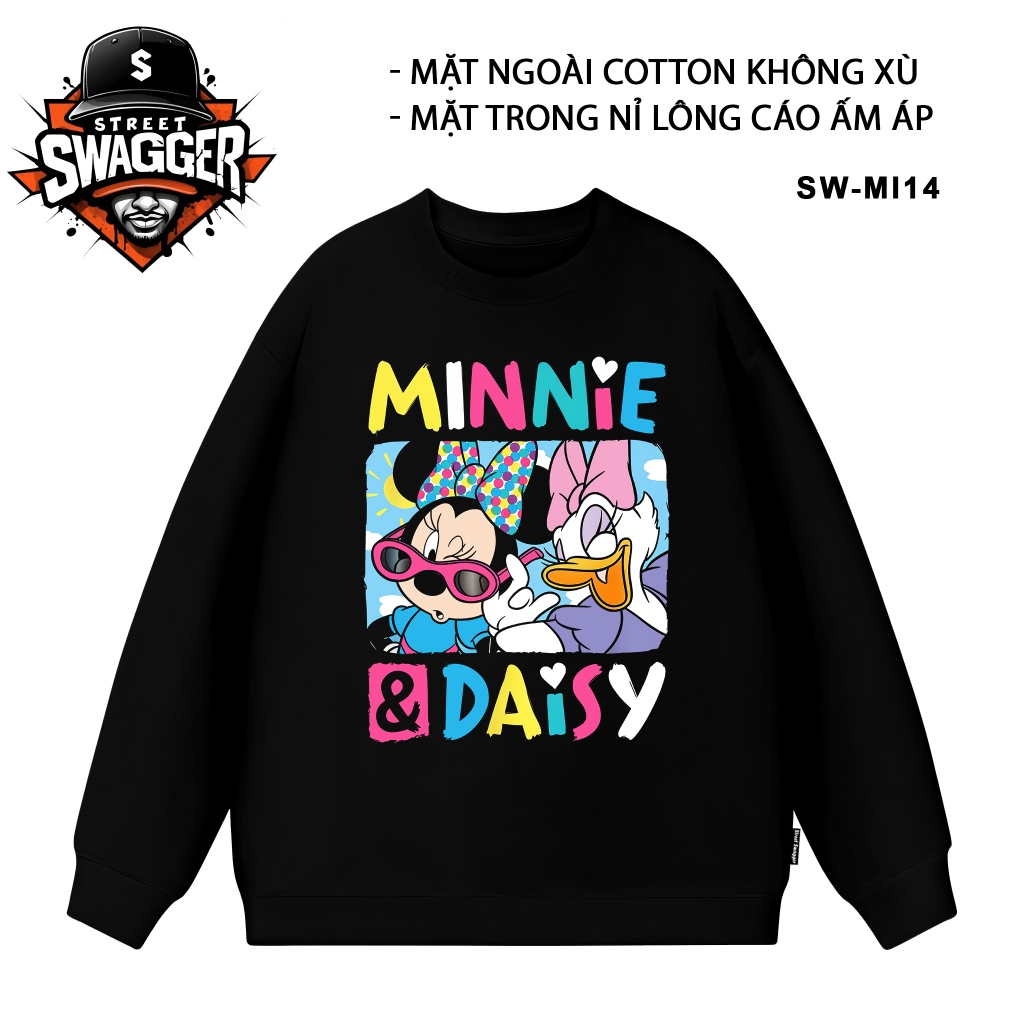 เสื้อสเวตเตอร์ Street Swagger, Disney Daisy Minnie Mouse SW-MI14
