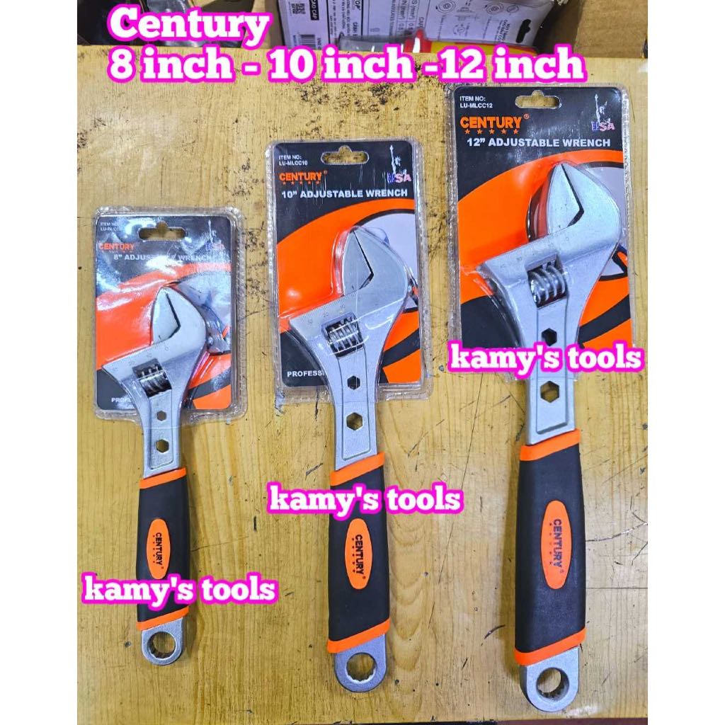 ประแจด้ามเคลือบพลาสติก Century 8 นิ้ว 10 นิ้ว 12 นิ้ว LU-MLCC8 LU-MLCC10 LU-MLCC12