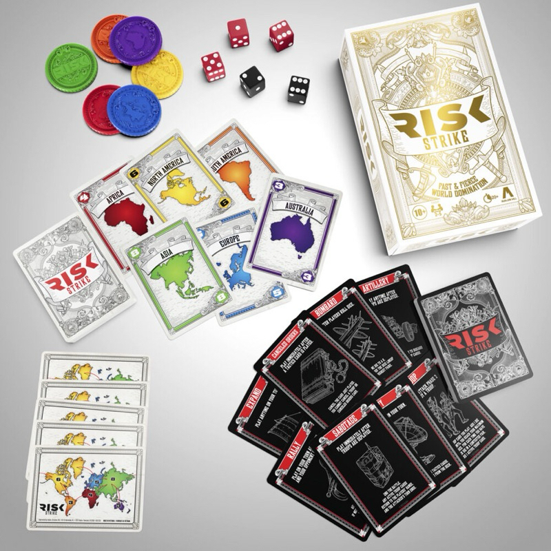 การ์ด Risk Strike และ Dice: เกมกลยุทธ์ที่รวดเร็ว