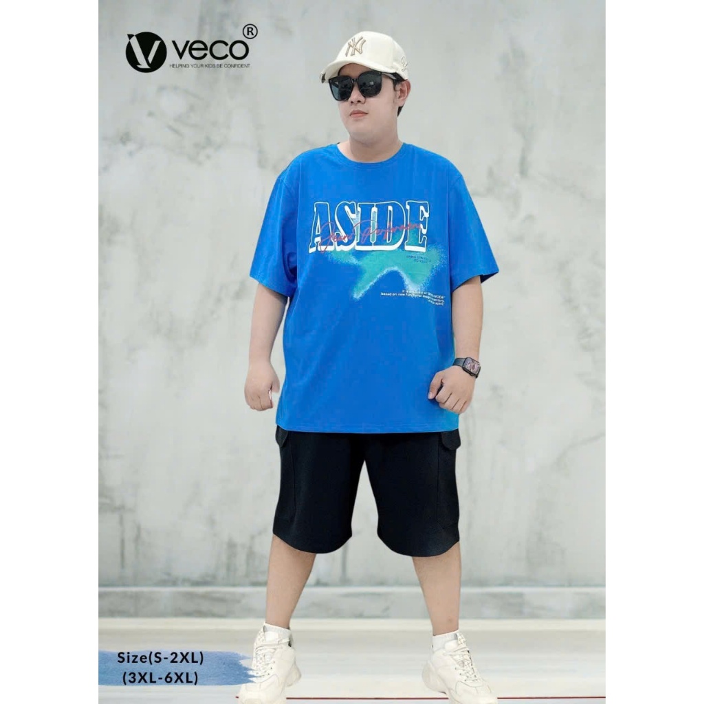 เสื้อยืด Veco Veco Big Big Boy Big Size 40kg ถึง 90kg Veco Products