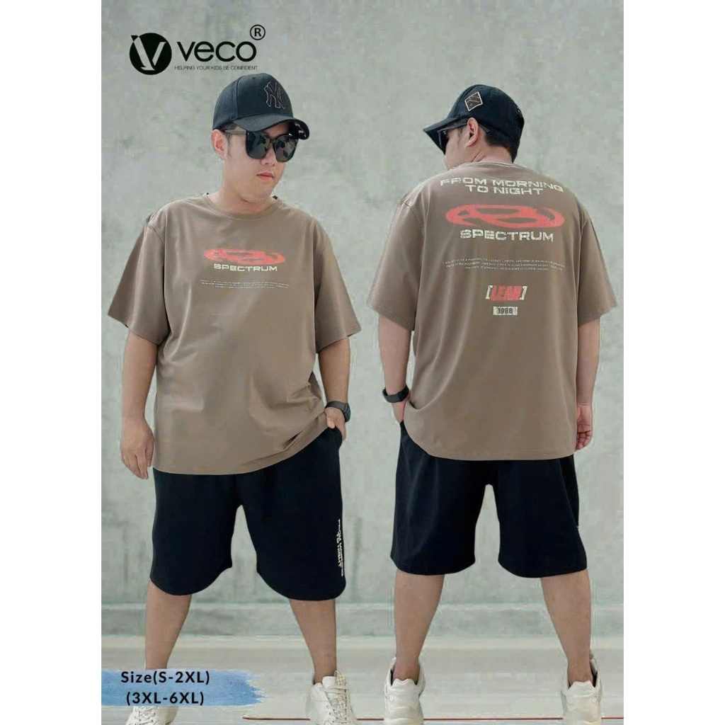 เสื้อยืด Veco Veco Big Big Boy Big Size 40kg ถึง 90kg Veco Products