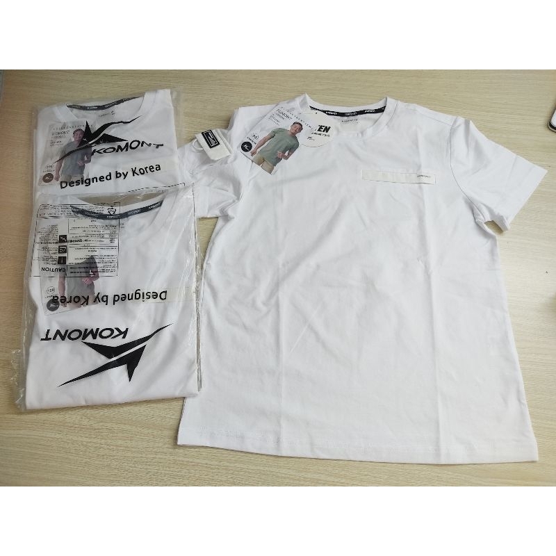 KOMONT เสื้อยืดผู้ชายเกาหลี สวย คุณภาพสูง ส่งออก_ShopCandyLu-MA01