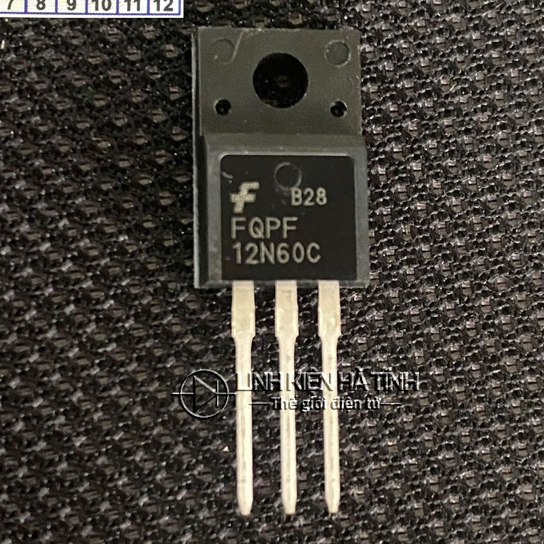 ใหม่ N-CHANEL FQPF12N60 12N60 12A 600V MOSFET