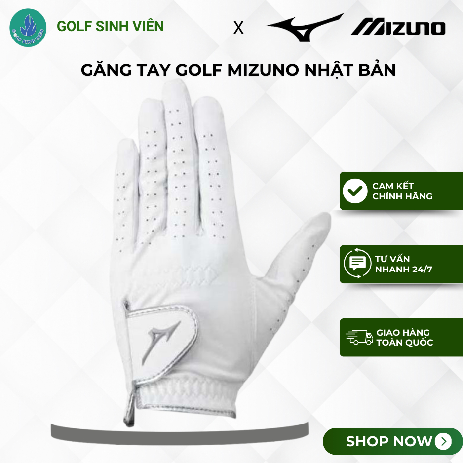 MIZUNO JAPANESE GOLF GLOVES/ PREMIUM ANTI-SLIP SHEEP LEATHER GOLF GLOVES