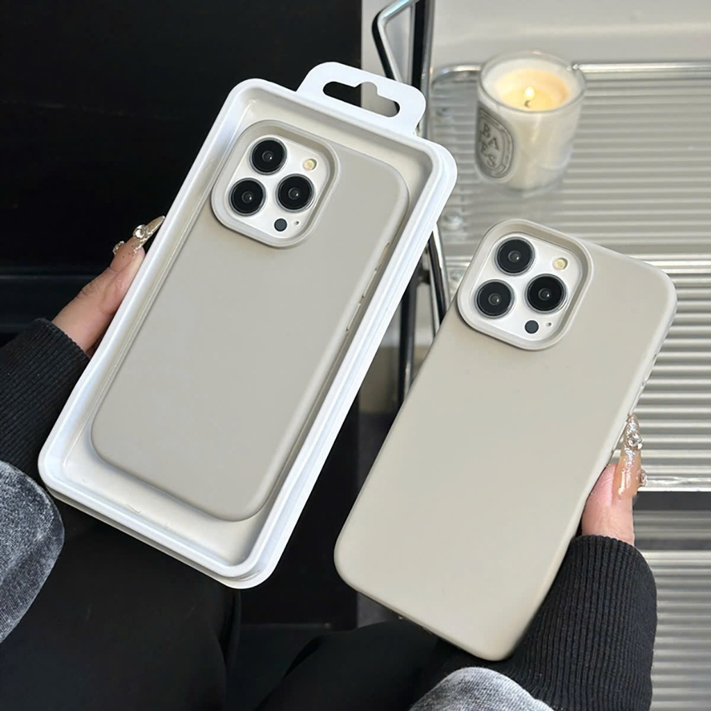 พรีเมี่ยม ป้องกันสิ่งสกปรก เคส iPhone Velvet-Lined ป้องกันกล้อง - iP 6/6s/7/8/Plus/X/XS/XR/11/12/13/