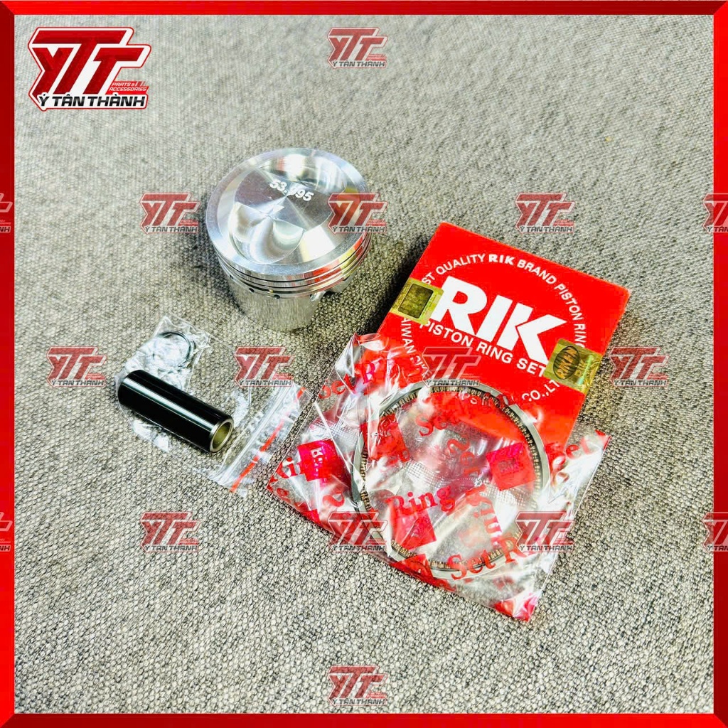 ลูกสูบเงินซ้าย Redleo 54mm สําหรับหัว 2 วาล์ว MS04