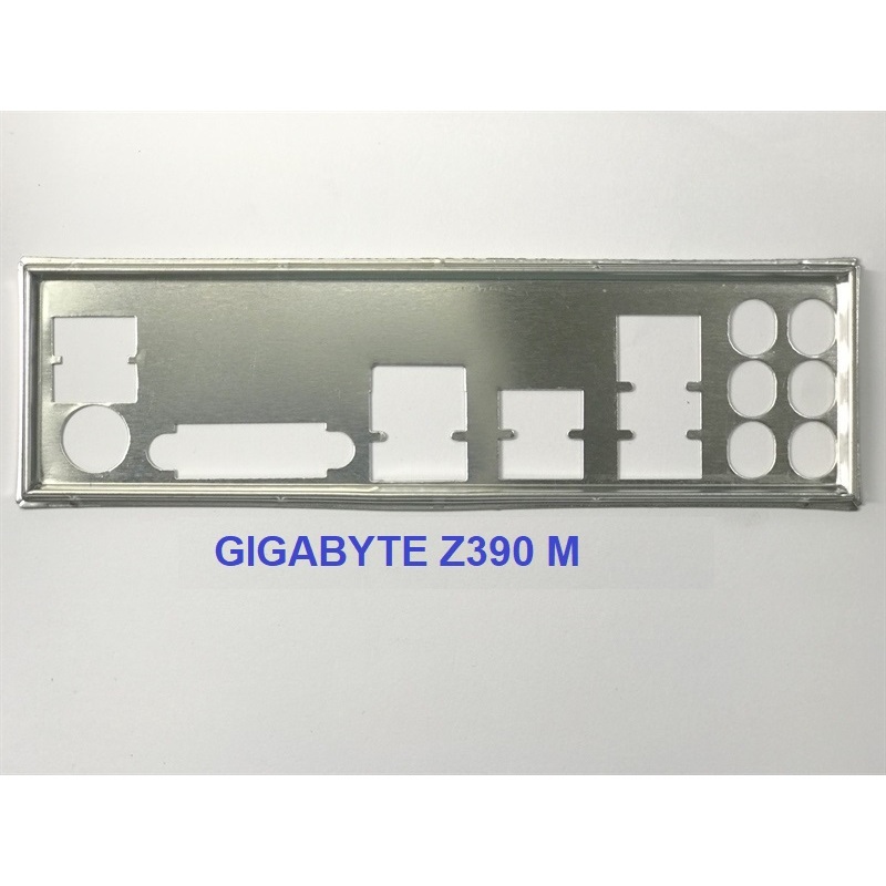 FE บล็อกหลัก GIGABYTE Z390 M (Mainboard IO Shield: 544)