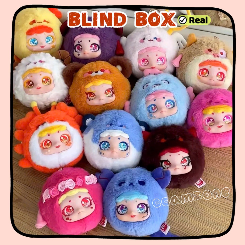 (มีจําหน่าย) Blind Box Zodiac Sign Circule Wallet pk1123 ccamzone