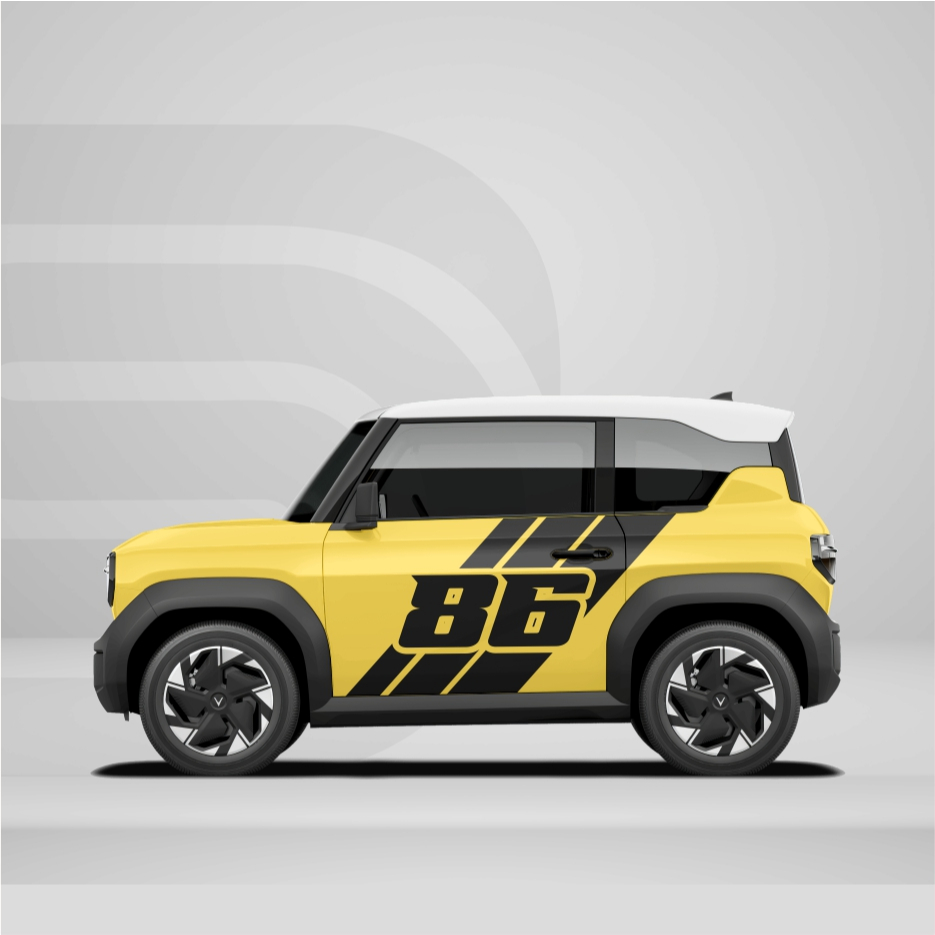 VF3 Sports 86 สติ๊กเกอร์รูปลอกรถพิมพ์ลาย Demand IB Shop