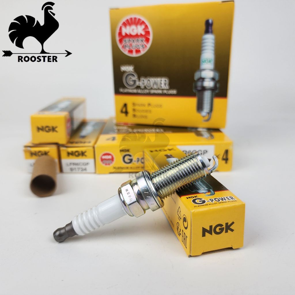 [ของแท้] หัวเทียน/บุรี (Platinum, Platinum) Innova, Fortuner, Xpander, Attrage, Sonata, Santafe(LFR6