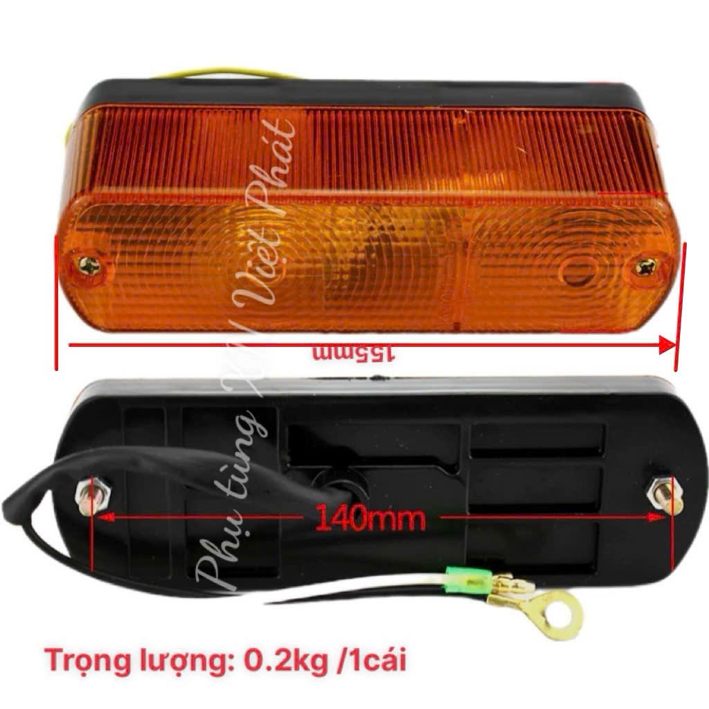 FORKLIFT PARTS - ไฟเลี้ยวหน้า 12V FORKLIFT -TOYOTA-KOMATSU-MITSU-TCM. ราคาต่อคู่ 2 ชิ้น