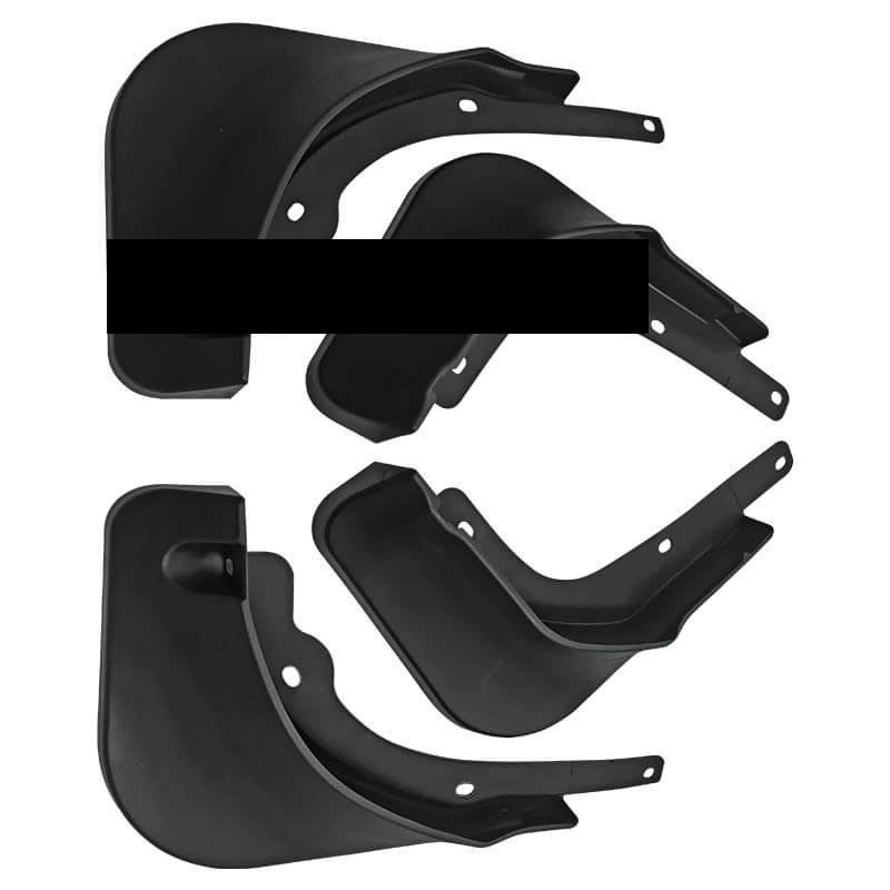 ชุดบังโคลนพลาสติกสีดํา 4 ชิ้นสําหรับ Hyundai Custin 2023 ใหม่