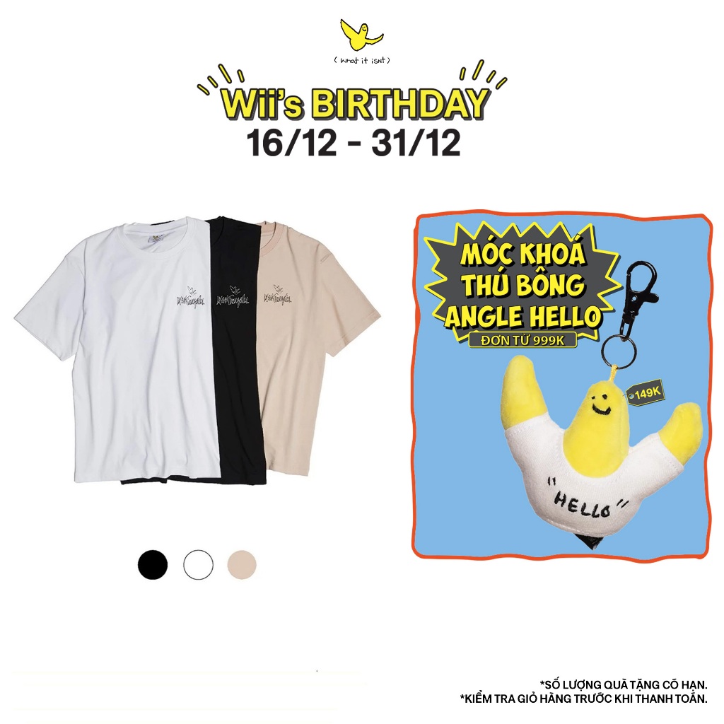 Combo 3 T-Pack Wii X REPEET T-Shirts - What it isNt
